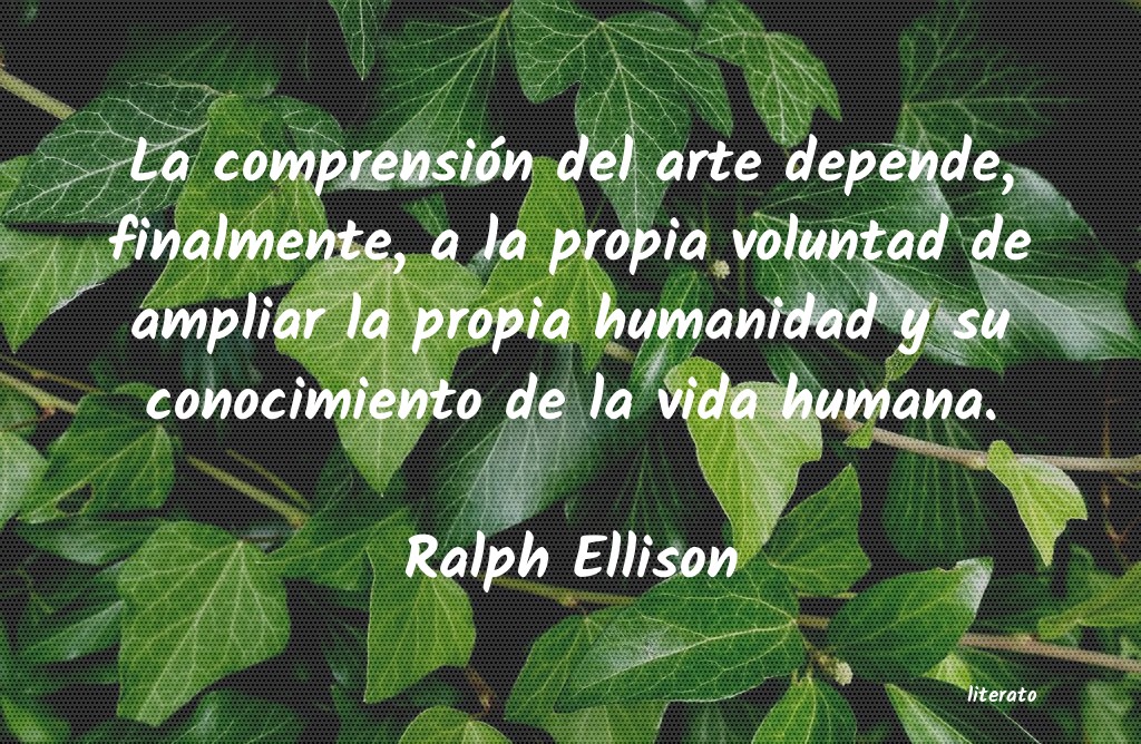frases de Ralph Ellison