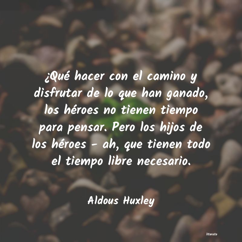 frases de Aldous Huxley