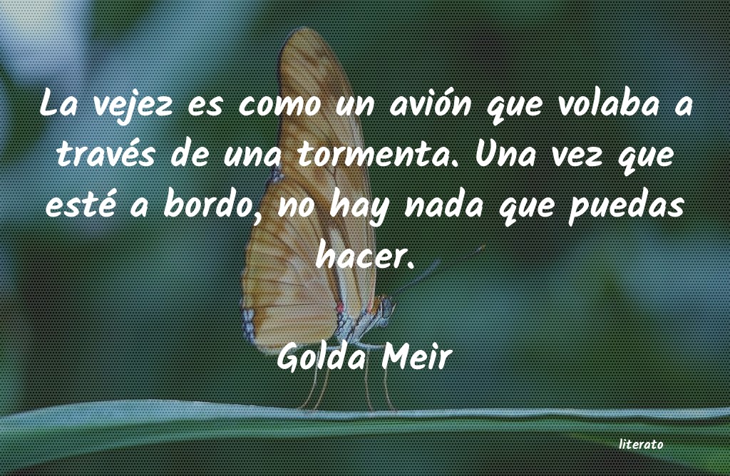 Frases de Golda Meir