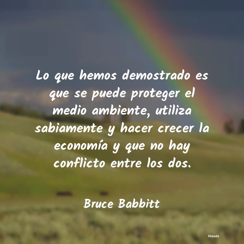 Frases de Bruce Babbitt