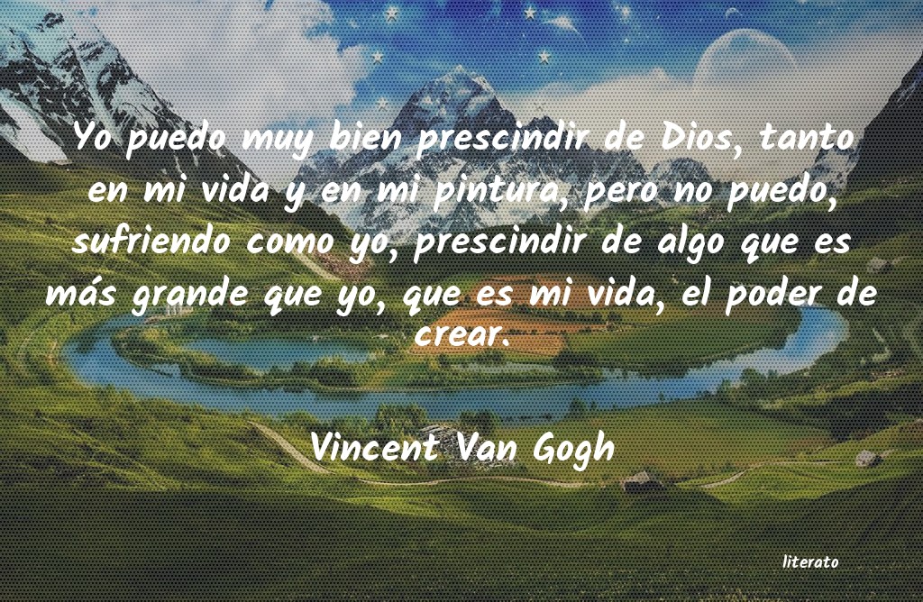 Frases de Vincent Van Gogh