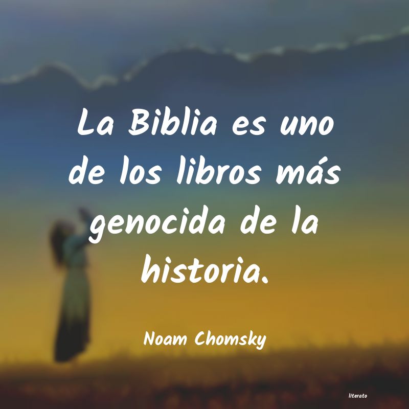 Frases de Noam Chomsky