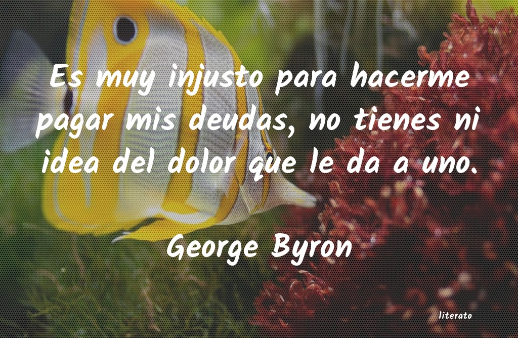 Frases de George Byron