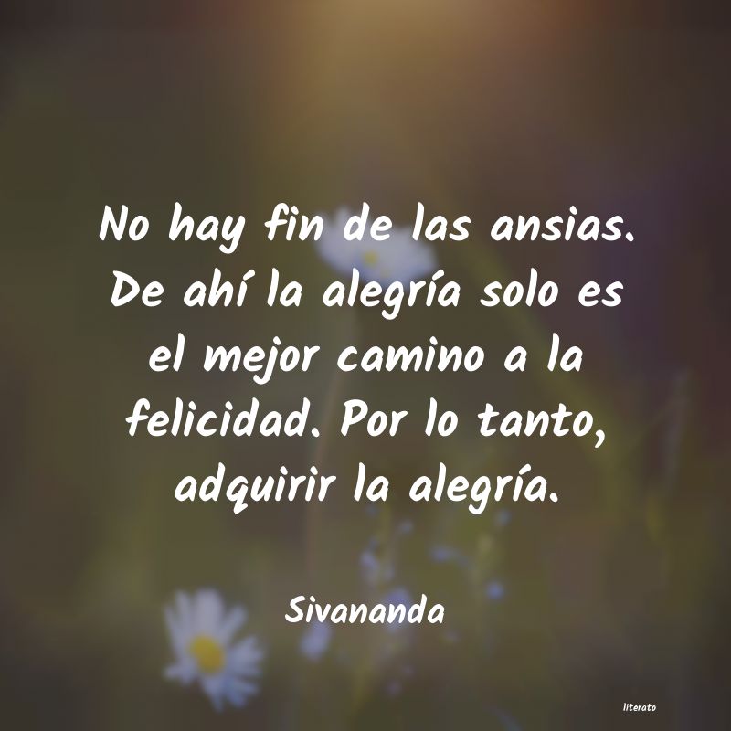 frases de Sivananda