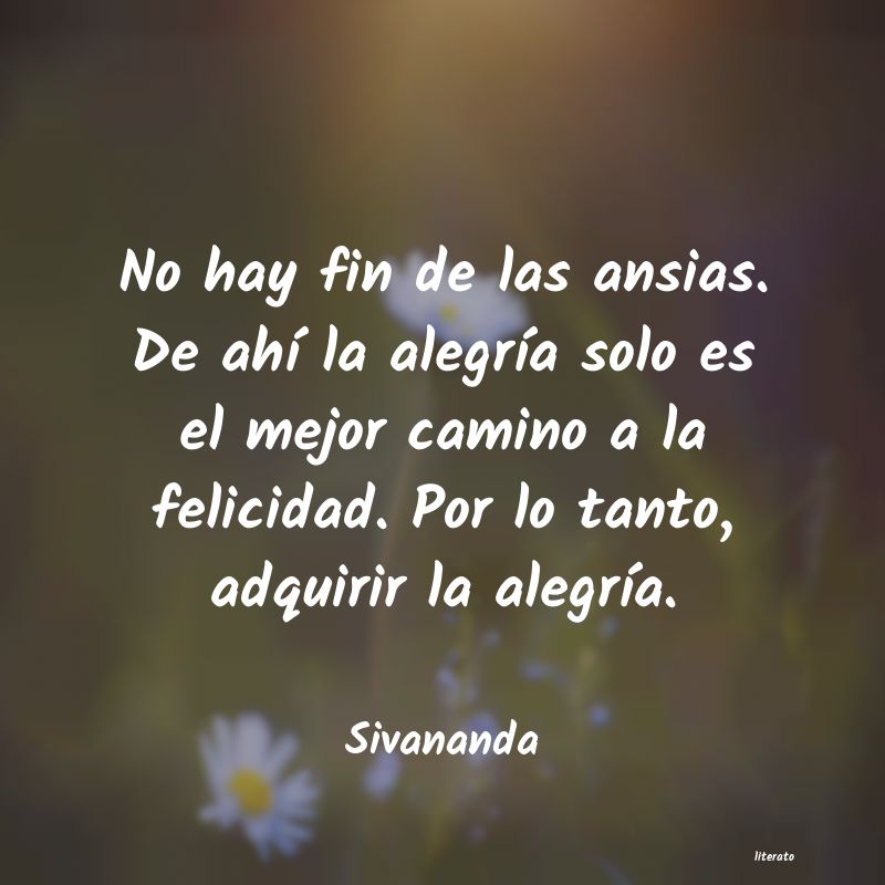 Frases de Sivananda