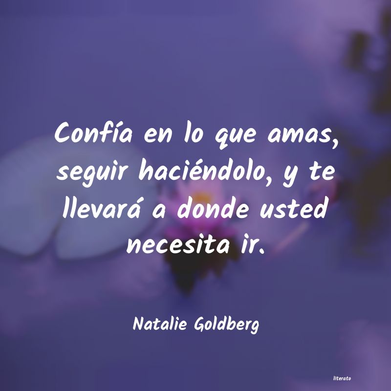 Frases de Natalie Goldberg