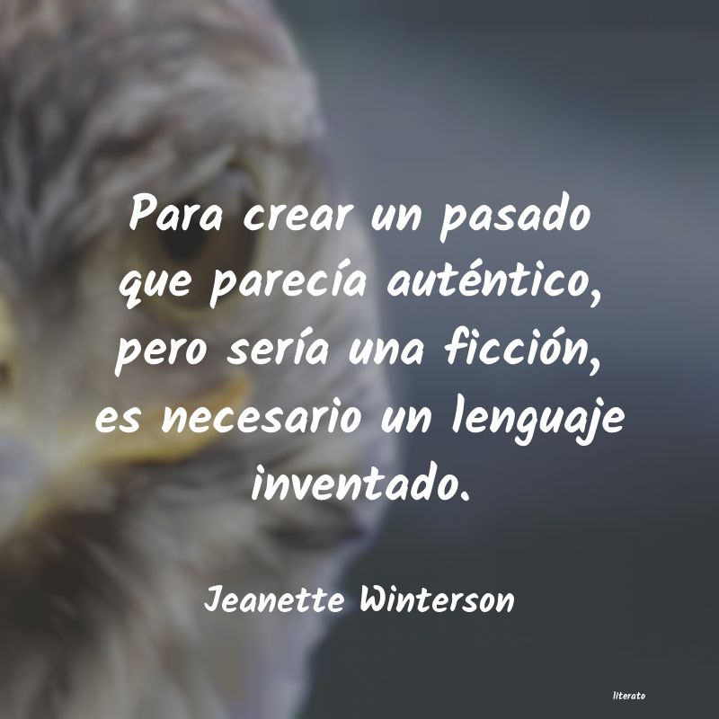 frases de Jeanette Winterson