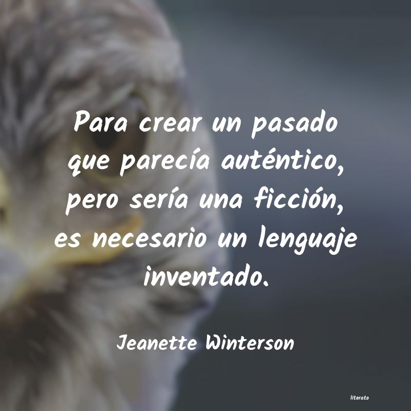 Frases de Jeanette Winterson