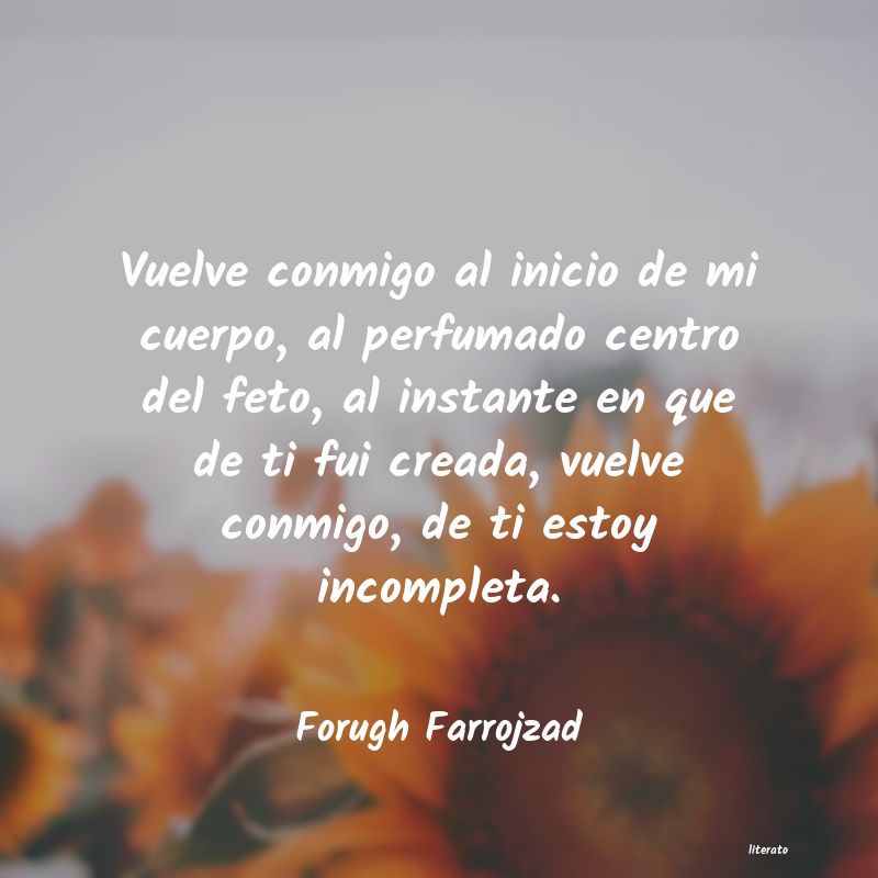 frases de Forugh Farrojzad