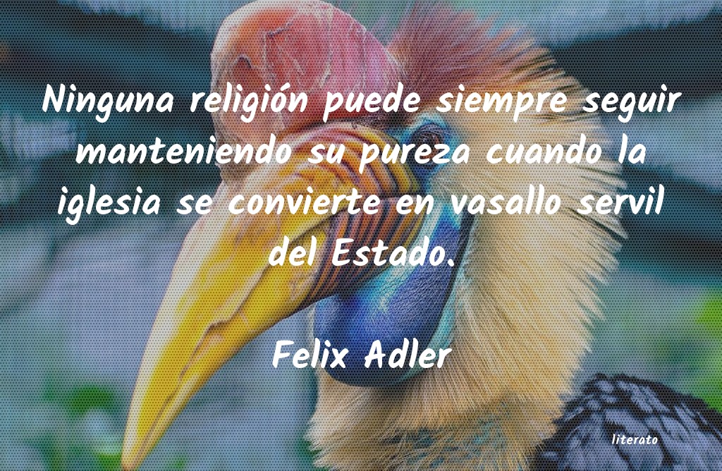 frases de Felix Adler
