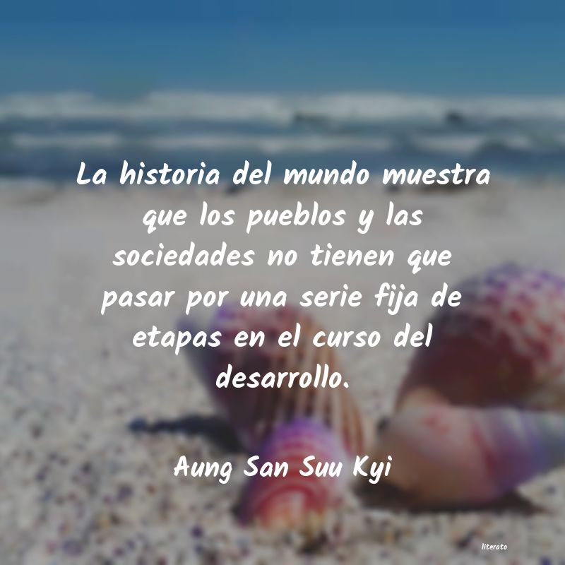 Frases de Aung San Suu Kyi