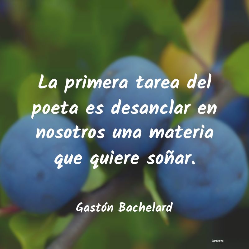 Frases de Gastón Bachelard