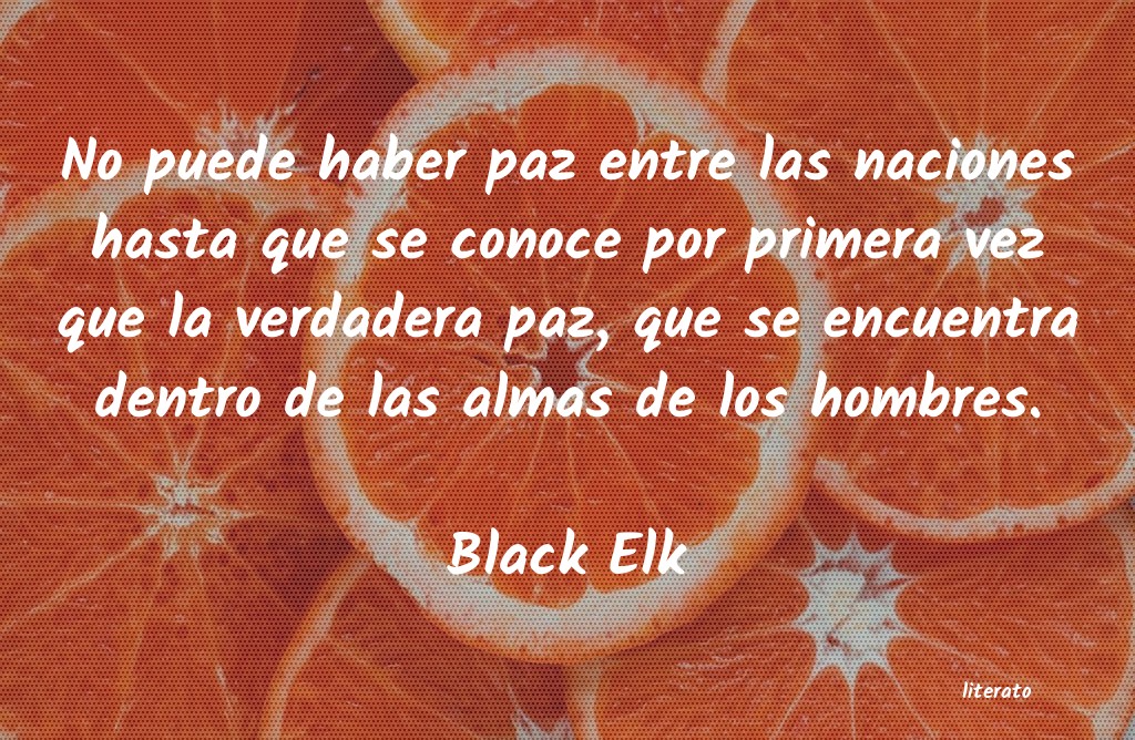 Frases de Black Elk