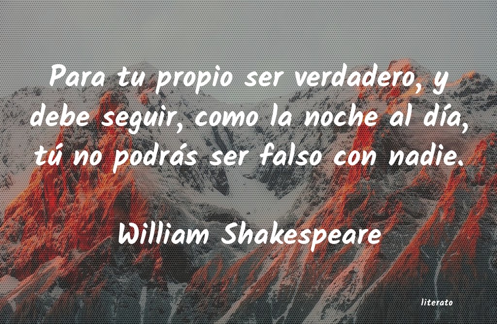 frases de William Shakespeare