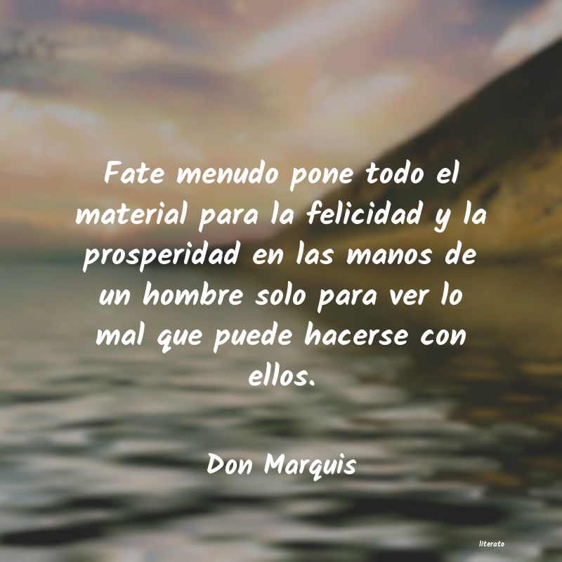 Frases de Don Marquis