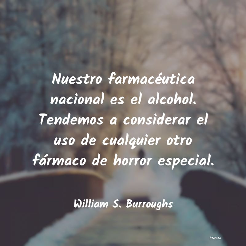 Frases de William S. Burroughs