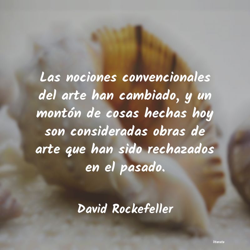 Frases de David Rockefeller