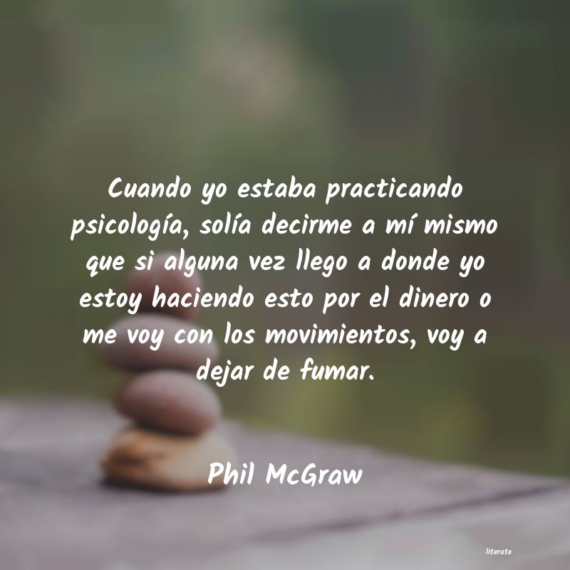 frases de Phil McGraw