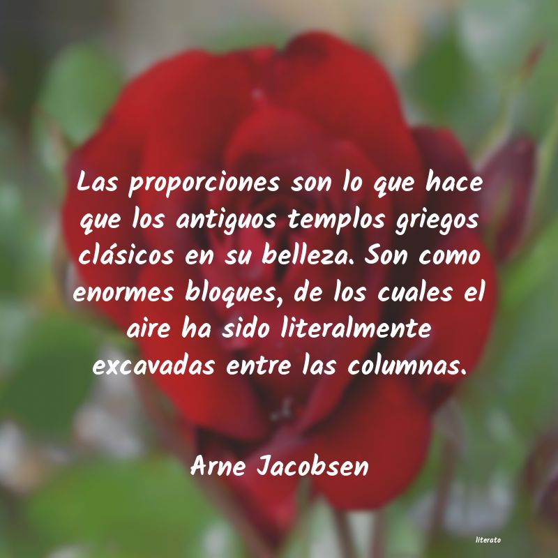 frases de Arne Jacobsen