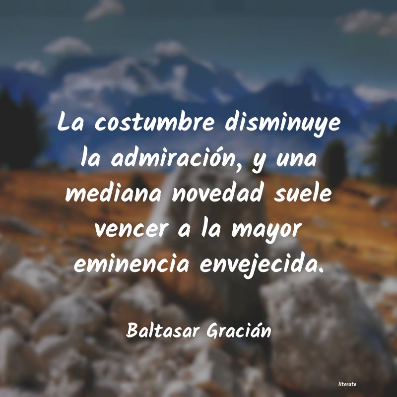 frases de Baltasar Gracián