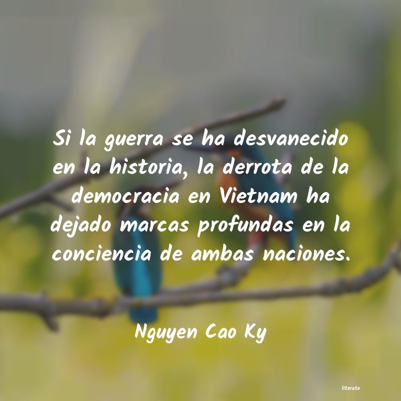 frases de Nguyen Cao Ky