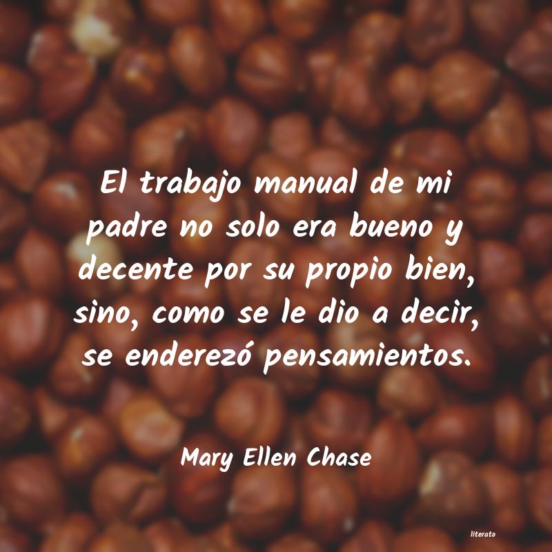 frases de Mary Ellen Chase