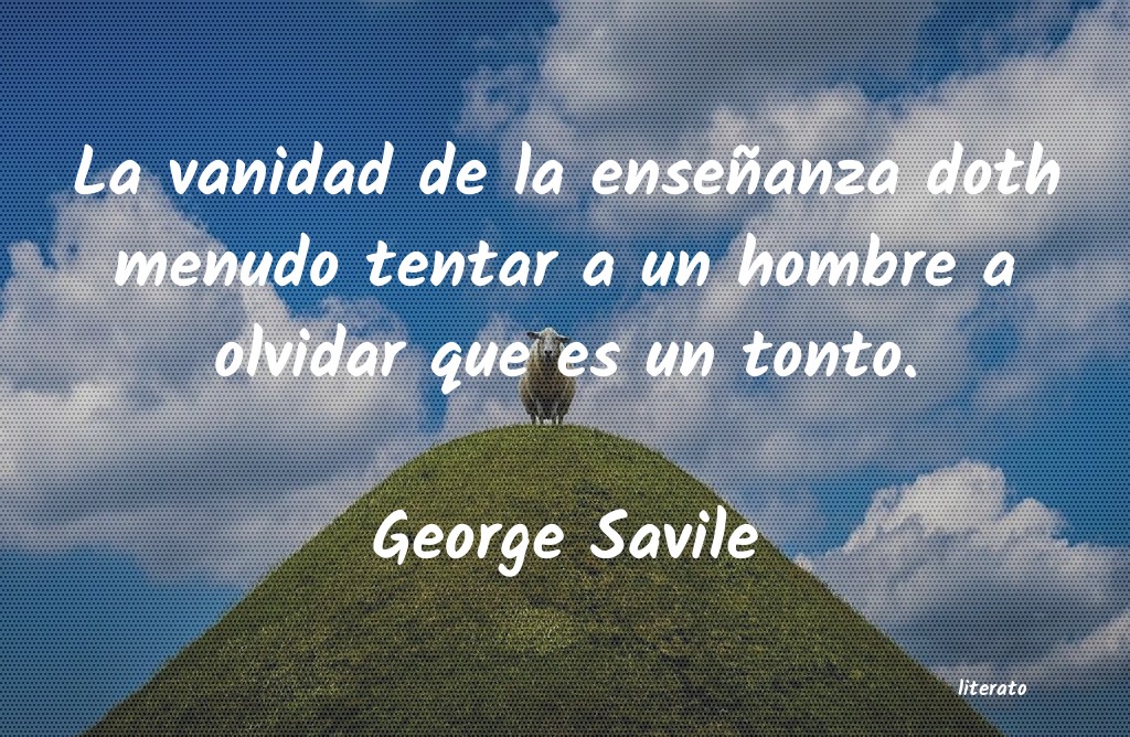 Frases de George Savile