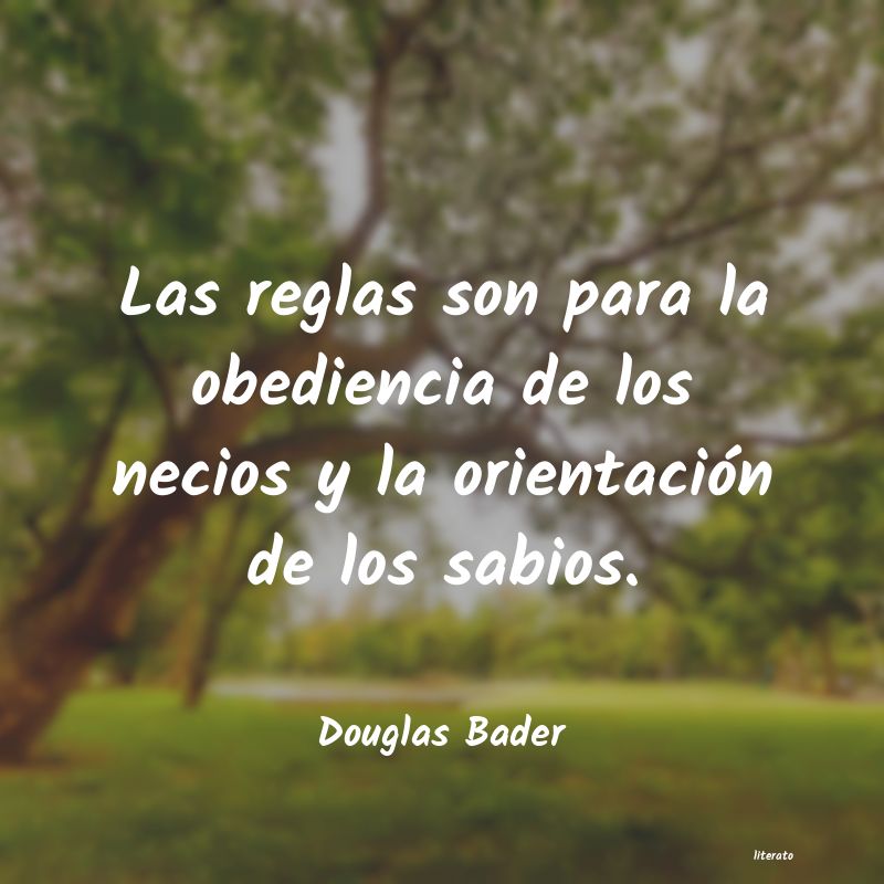 frases de Douglas Bader