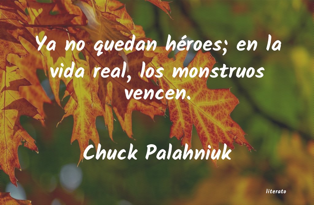 frases de Chuck Palahniuk