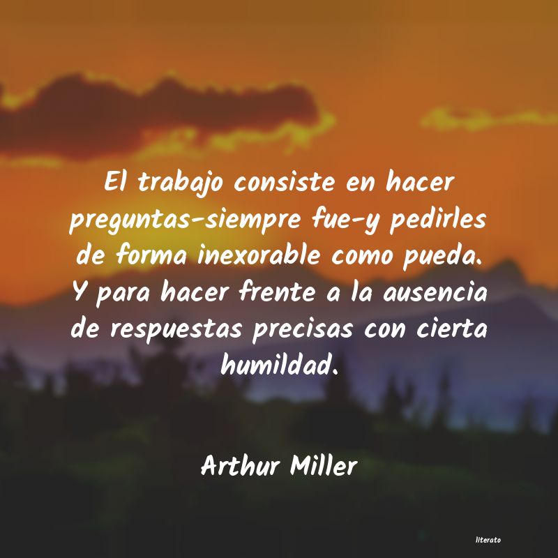 frases de Arthur Miller