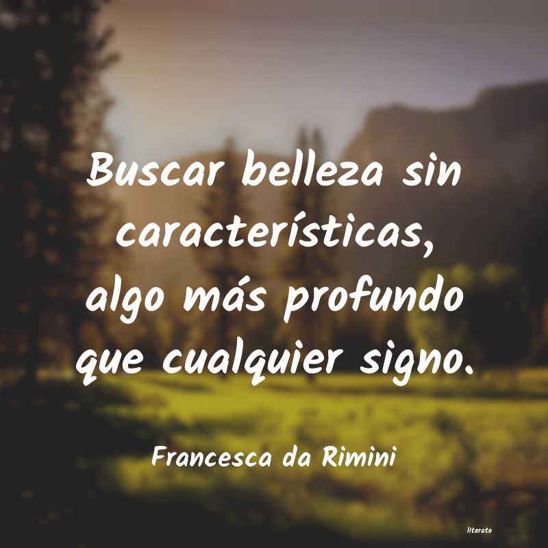 Frases de Francesca da Rimini