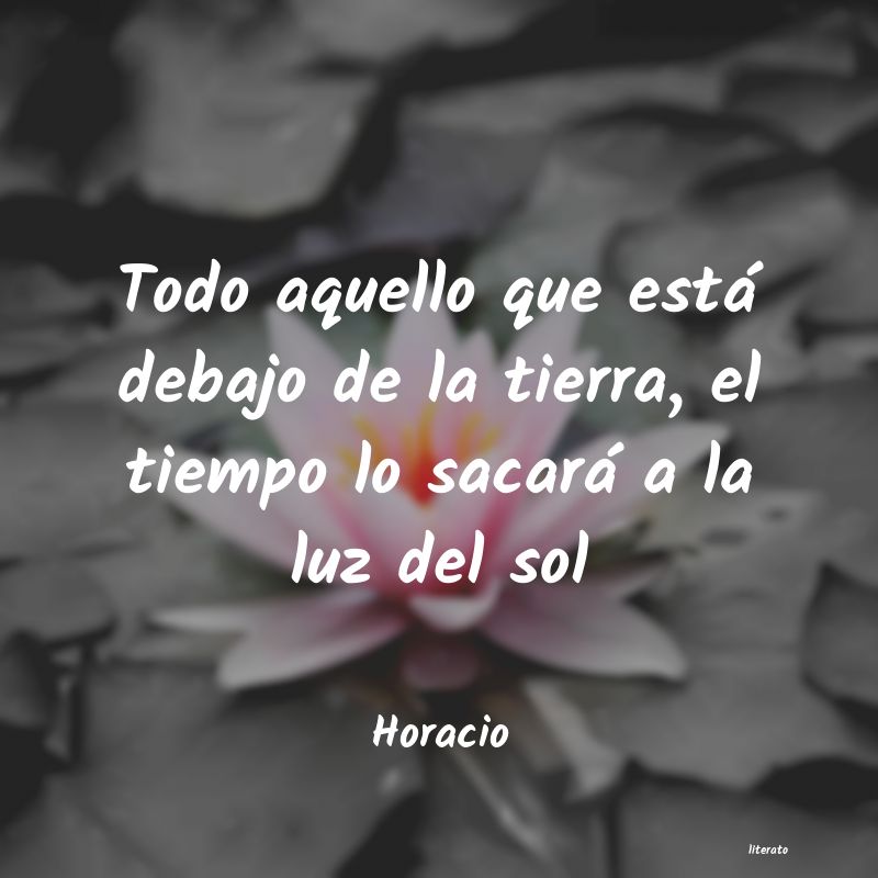 frases de Horacio