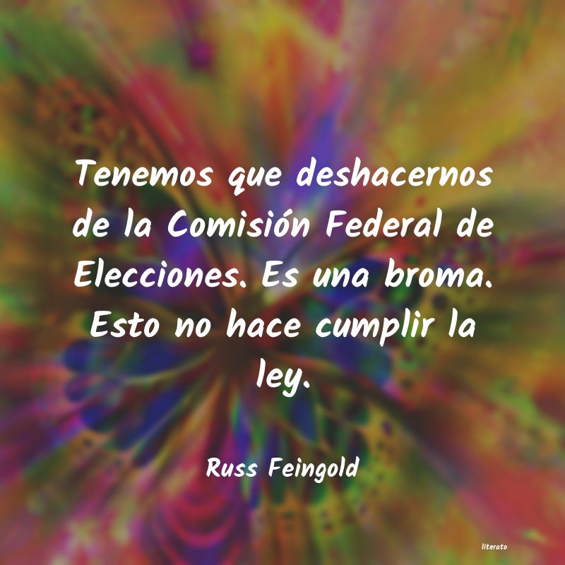 frases de Russ Feingold