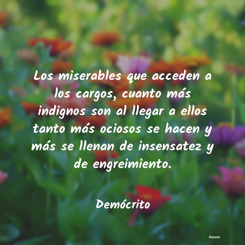 frases de Demócrito