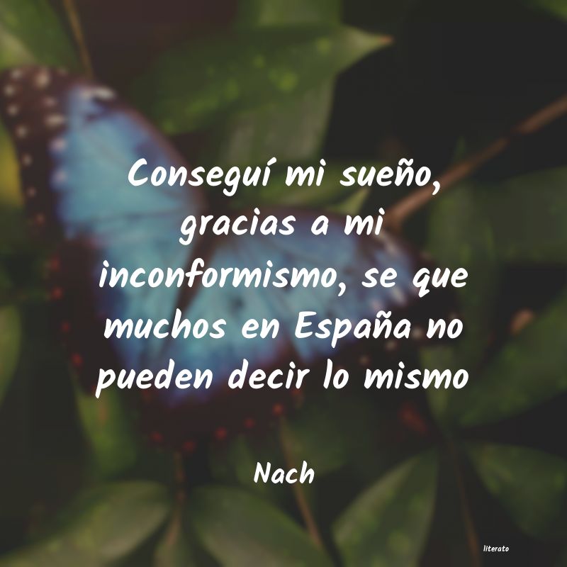 frases de Nach