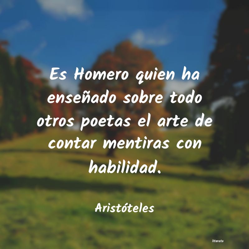 Frases de Aristóteles