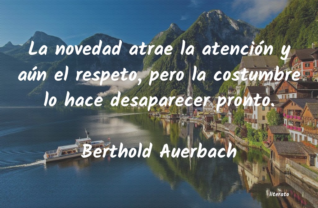 Frases de Berthold Auerbach