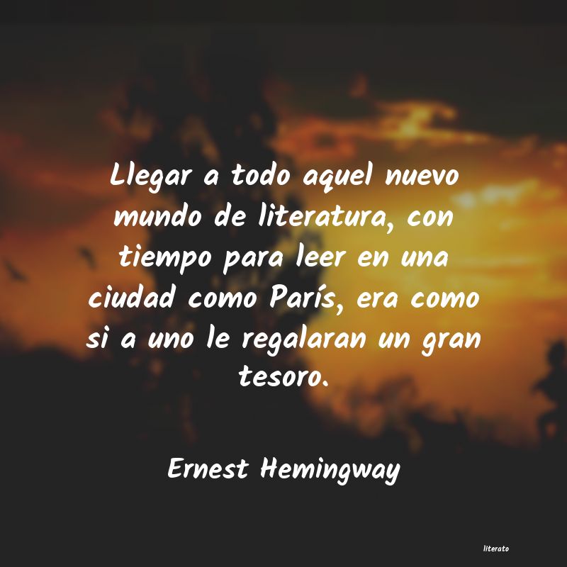 Frases de Ernest Hemingway