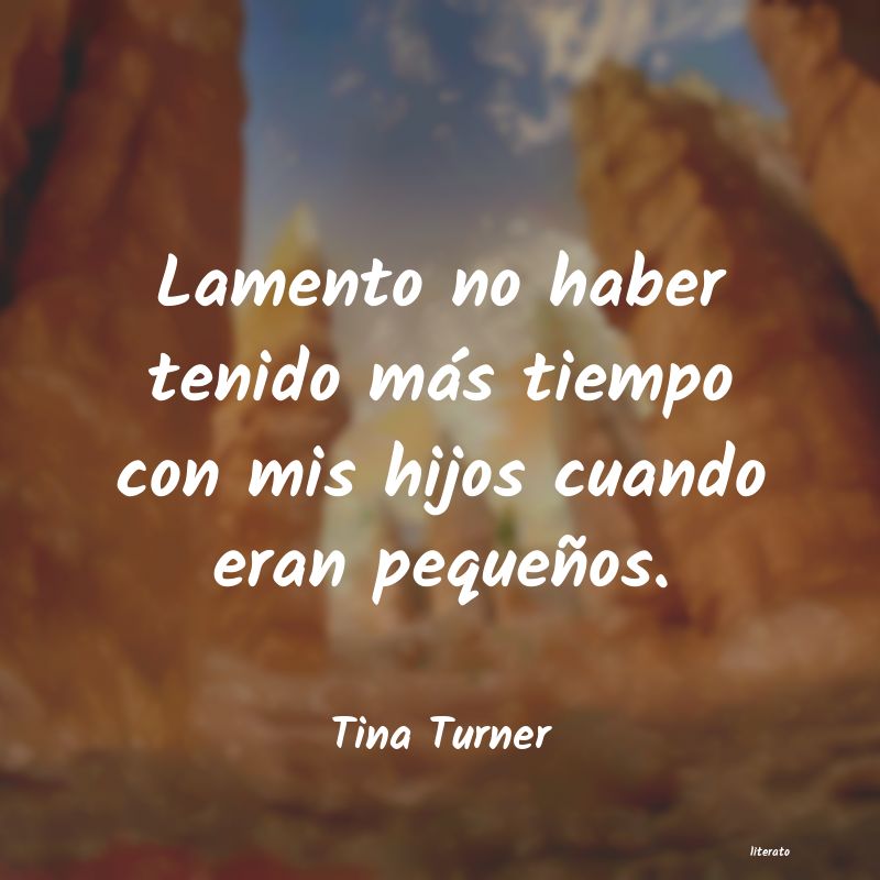 Frases de Tina Turner