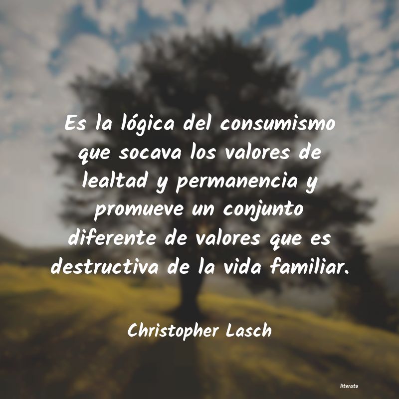frases de Christopher Lasch