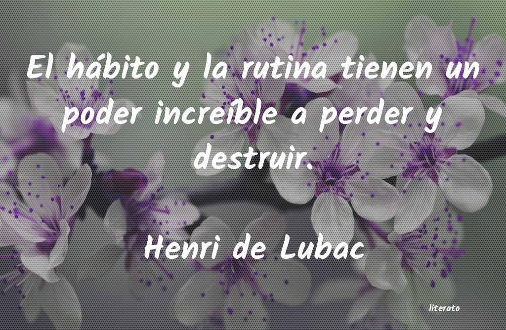 Frases de Henri de Lubac