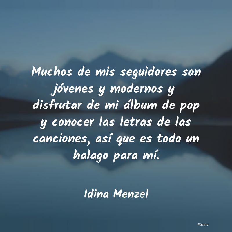 Frases de Idina Menzel