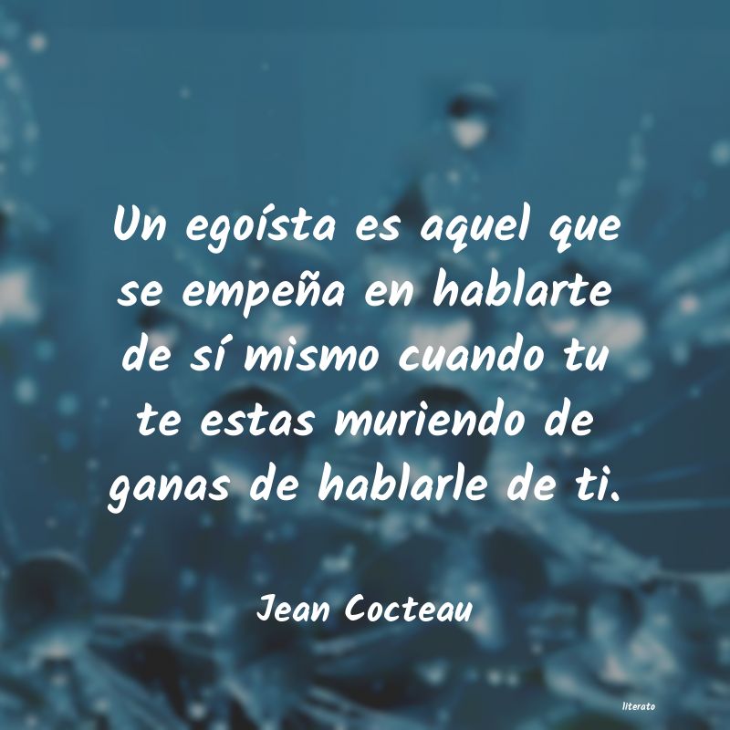 Frases de Jean Cocteau