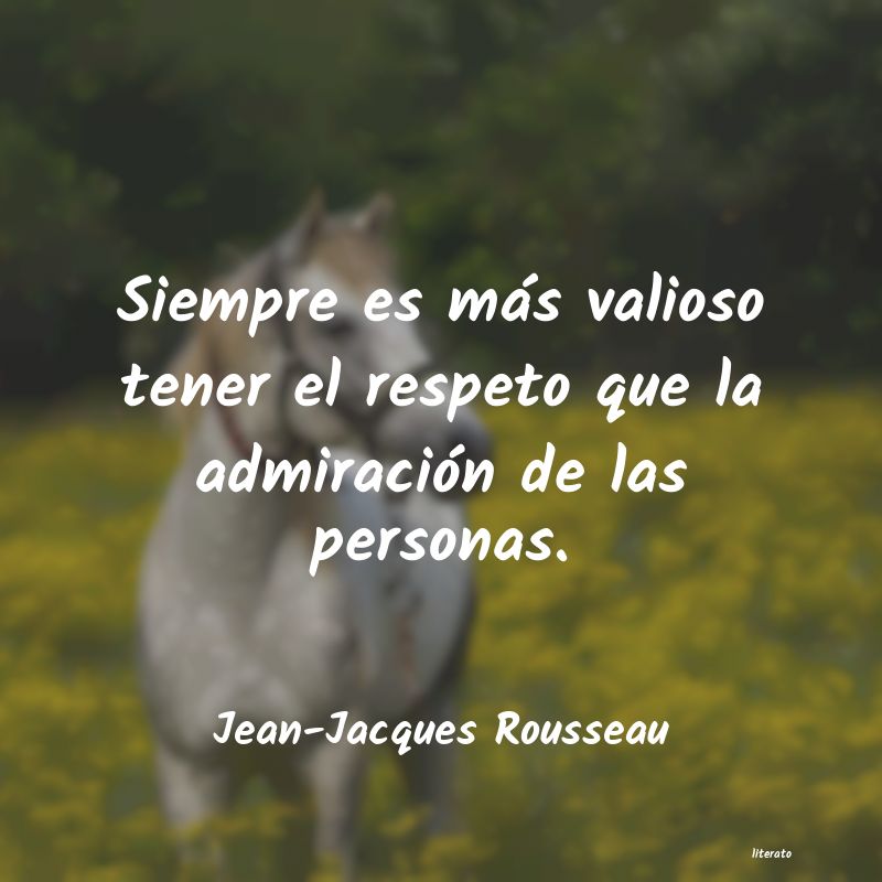 Frases de Jean-Jacques Rousseau