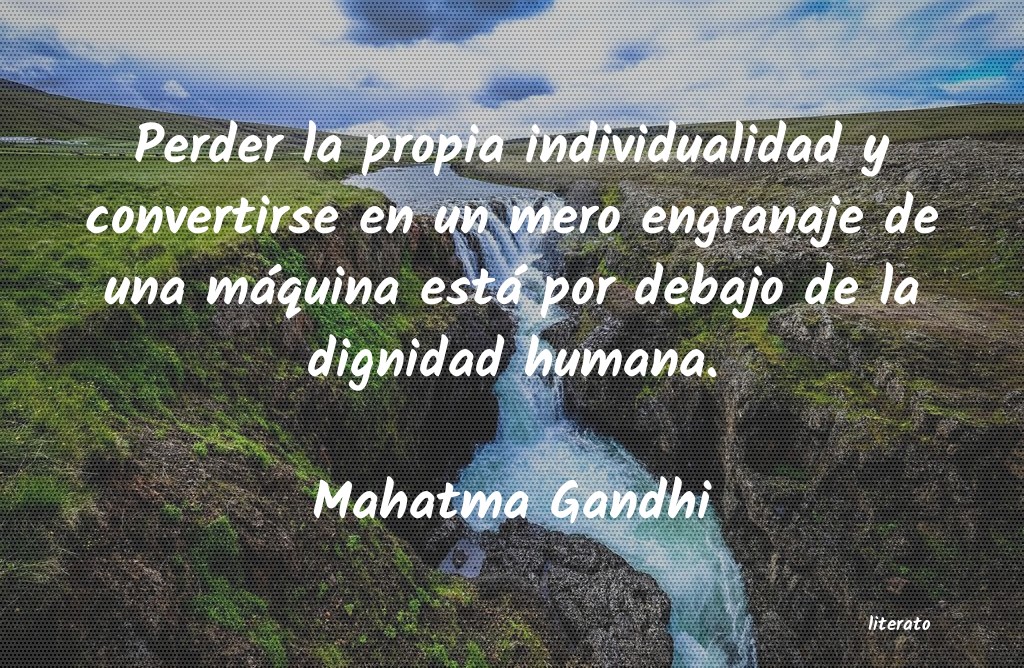 Frases de Mahatma Gandhi