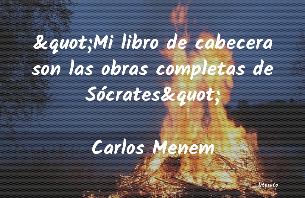 Frases de Carlos Menem