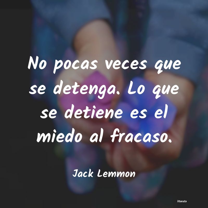 Frases de Jack Lemmon