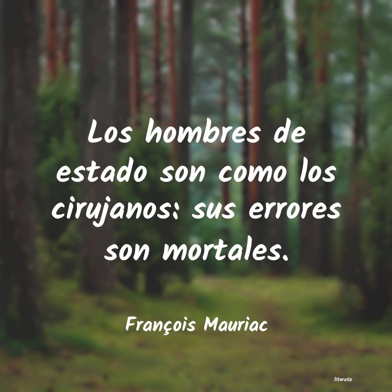 frases de François Mauriac