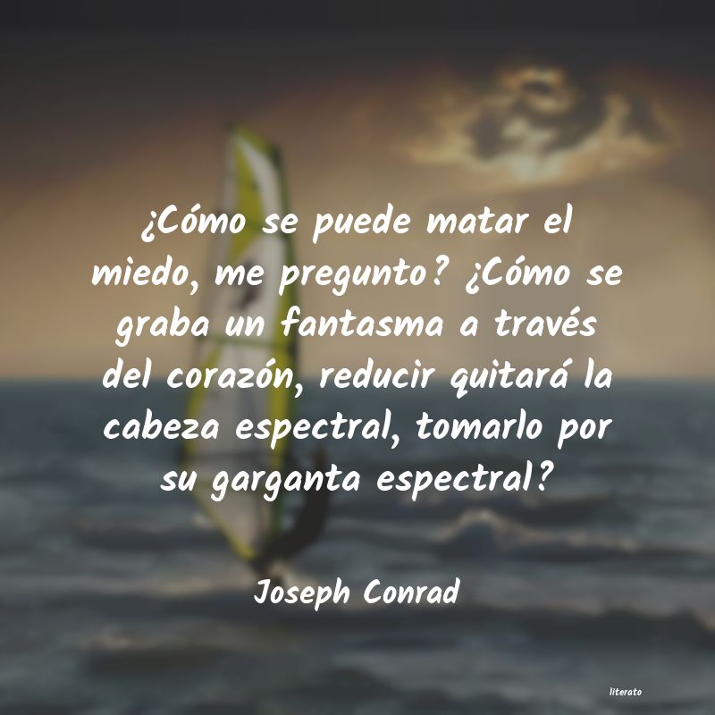 Frases de Joseph Conrad