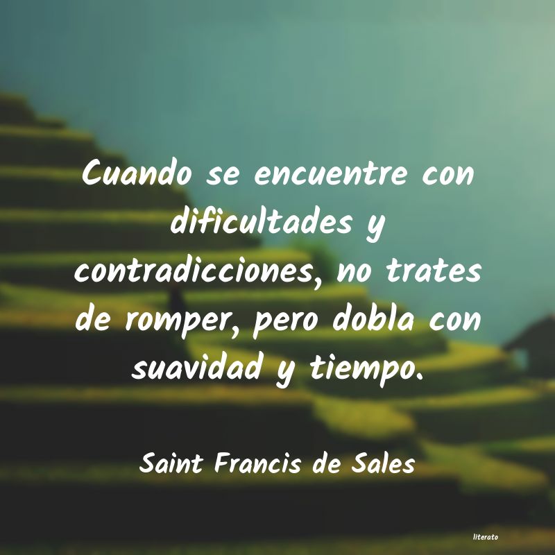 frases de Saint Francis de Sales